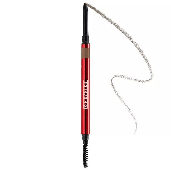 NIB ONE/SIZE by Patrick Starrr BrowKiki Micro Brow Defining Pencil - Soft Brown - Picture 3 of 9